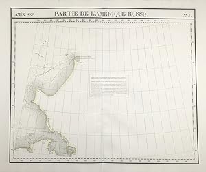 "Amer. Sep. / Partie de l'Amerique Russe / N° 5" - Alaska Arctic United States North America Amer...