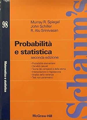 Seller image for Probabilit e statistica for sale by Usatopoli libriusatierari