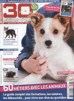 30 millions d'amis n 316 : 60 m tiers avec les animaux - Collectif