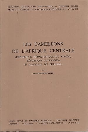 Image du vendeur pour Les camlons de l'Afrique centrale : rpublique dmocratique du Congo, Rpublique du Rwanda et Royaume du Burundi mis en vente par PRISCA