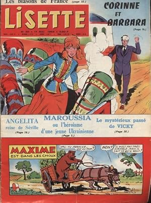 Image du vendeur pour Lisette 1964 n?20 : Maroussia ou l'h?ro?sme d'une jeune Ukrainienne - Collectif mis en vente par Book Hmisphres