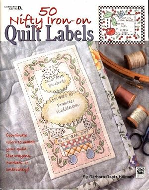 50 nifty iron-on quilt labels - Collectif