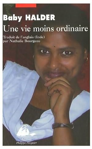 Seller image for Une vie moins ordinaire - Baby Halder for sale by Book Hmisphres