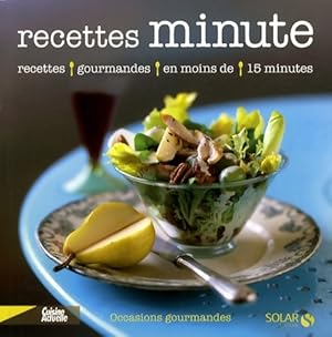 Recettes minute - Martine Lizambard