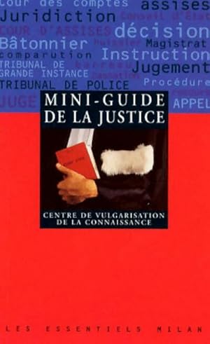 Mini-guide de la justice - Centre de vulgarisation de la Connaissance