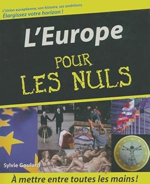 Bild des Verkufers fr L'Europe pour les nuls - Sylvie Goulard zum Verkauf von Book Hmisphres