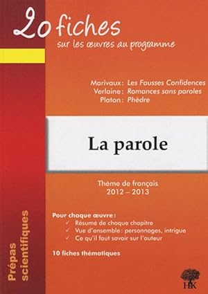 La parole - Collectif