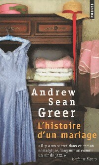 Seller image for L'histoire d'un mariage - Andrew Sean Greer for sale by Book Hmisphres