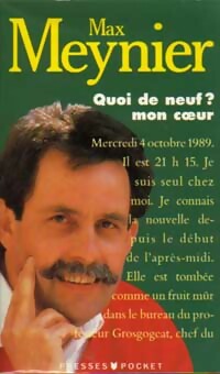 Imagen del vendedor de Quoi de neuf ? Mon coeur - Max Meynier a la venta por Book Hmisphres
