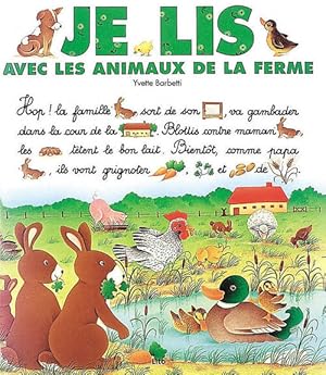Image du vendeur pour Je lis avec les animaux de la ferme - Yvette Barbetti mis en vente par Book Hmisphres