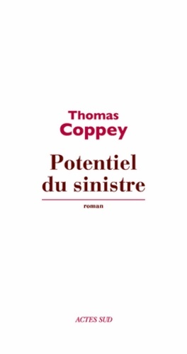 Bild des Verkufers fr Potentiel du sinistre - Thomas Coppey zum Verkauf von Book Hmisphres