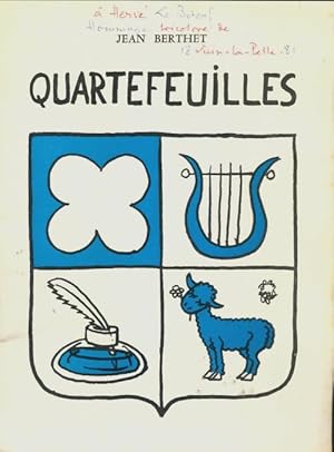 Image du vendeur pour Quartefeuilles - Jean Berthet mis en vente par Book Hmisphres