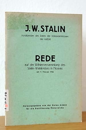 Rede auf der Wählerversammlung des Stalin-Wahlkreises in Moskau am 9. Februar 1946