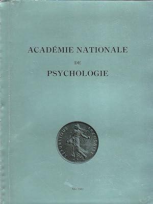 Seller image for Bulletin de l'Acadmie Nationale de psychologie for sale by PRISCA