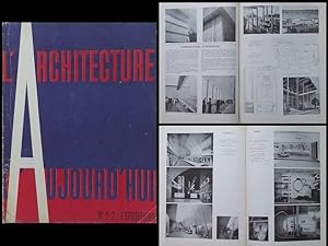 L'ARCHITECTURE D'AUJOURD'HUI n°1-2 1940 EXPOSITIONS, SCENOGRAPHIE, PRESENTATION