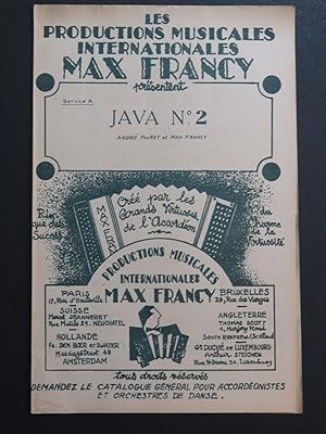 Imagen del vendedor de Java No 2 Andr Fouret Max Francy Accordon a la venta por partitions-anciennes