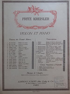 GRANADOS Enrique Danse Espagnole Violon Piano 1915