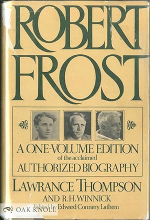 Image du vendeur pour ROBERT FROST, A BIOGRAPHY mis en vente par Oak Knoll Books, ABAA, ILAB