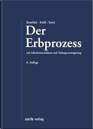Imagen del vendedor de Der Erbprozess a la venta por Rheinberg-Buch Andreas Meier eK