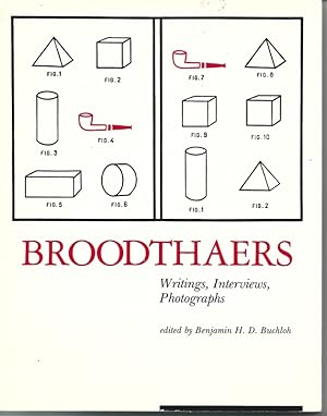 Broodthaers: Writings, Interviews, Photographs (October Books)