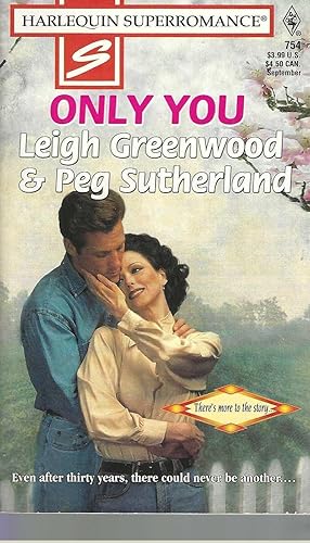 Seller image for Only You (Harlequin SuperRomance, No. 754) for sale by Vada's Book Store