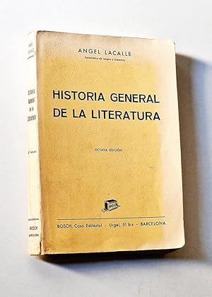 HISTORIA GENERAL DE LA LITERATURA