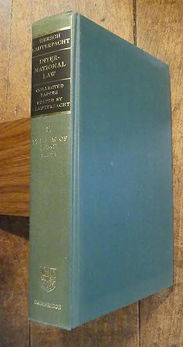 Immagine del venditore per Collected Papers Volume 2 The Law of Peace Part 1 International Law in General venduto da Tombland Bookshop