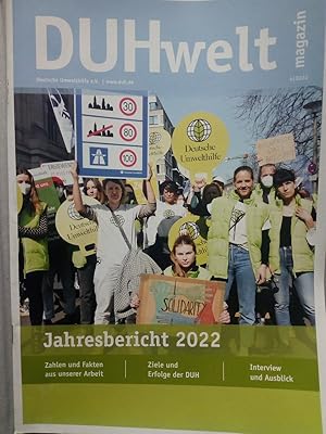 Bild des Verkufers fr DUHwelt Nr. 4, 2022, Das Magazin der Deutschen Umwelthilfe zum Verkauf von Versandantiquariat Jena