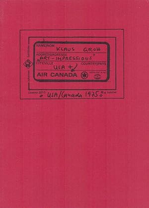 Bild des Verkufers fr Art-Impressions " USA + Canada (More Dada) zum Verkauf von Librairie Jean-Yves Lacroix