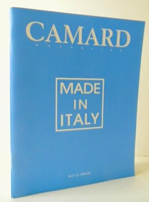 MADE IN ITALY. Catalogue de la vente par Camard, le 10 juin 2002, dun ensemble remarquable de ve...