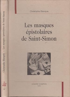 Seller image for Les masques pistolaires de Saint-Simon for sale by PRISCA