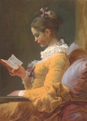 Seller image for Young Girl Reading Notebook for sale by GreatBookPricesUK