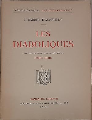 Les Diaboliques. Sept compositions originales, hors-texte, de Lobel-Riche, reproduites en taille-...