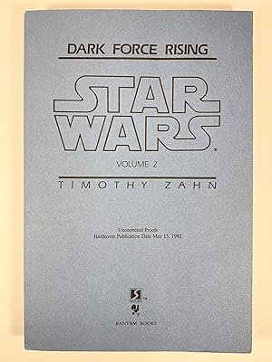 Imagen del vendedor de Star Wars Dark Force Rising a la venta por Old New York Book Shop, ABAA