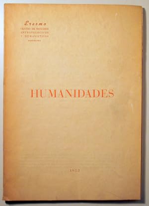 Imagen del vendedor de HUMANIDADES - Barcelona 1952 a la venta por Llibres del Mirall