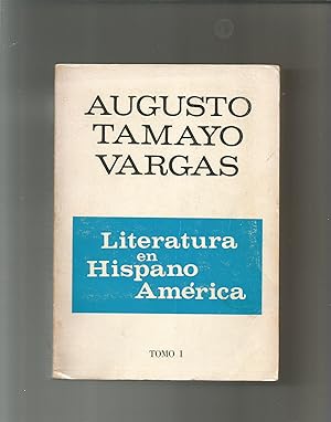 Imagen del vendedor de Literatura en Hispano Amrica. (Tomo I) a la venta por Librera El Crabo