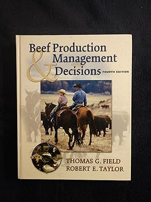 Seller image for BEEF PRODUCTION & MANAGEMENT DECISIONS: 4TH EDITION for sale by JB's Book Vault