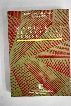 Imagen del vendedor de Manual de llenguatge administratiu a la venta por Alcaná Libros