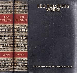 Seller image for Leo Tolstojs Werke (Tolstoy's Work in two volumes) for sale by Pendleburys - the bookshop in the hills