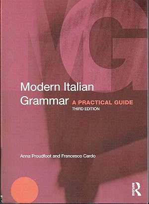 Bild des Verkufers fr Modern Italian Grammar: A Practical Guide (Routledge Modern Grammars) zum Verkauf von Blue Whale Books, ABAA
