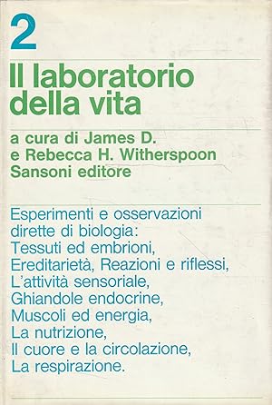 Bild des Verkufers fr Il laboratorio della vita zum Verkauf von Messinissa libri