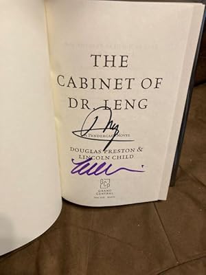 The Cabinet of Dr. Leng " Signed "