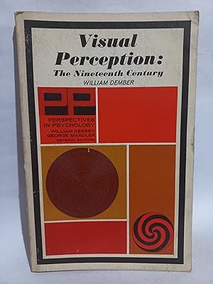 Seller image for Visual Perception: The Nineteenth Century for sale by Libros de Ultramar Alicante