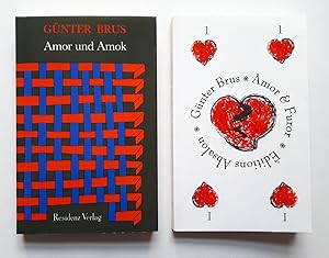 Günter Brus - Amor und Amok / Amor & Furor - deutsche und französische Erstausgaben