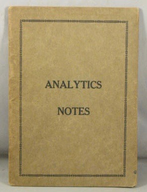 Notes on Analytics.
