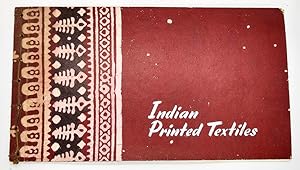 Image du vendeur pour Indian Printed Textiles mis en vente par Book Happy Booksellers