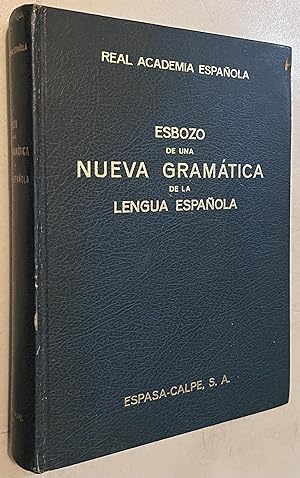 Seller image for Esbozo de Una Nueva Gramatica de la Lengua Espanola for sale by Once Upon A Time