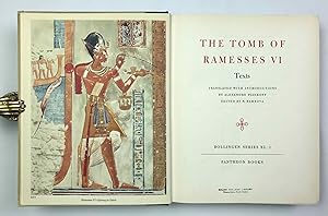 The tomb of Ramesses VI. Vol. I: Texts. Vol. II: Plates (complete set)