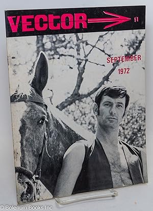 Bild des Verkufers fr Vector: a voice for the homosexual community; vol. 8, #8, September 1972 zum Verkauf von Bolerium Books Inc.