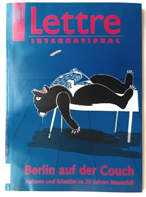 Immagine del venditore per Lettre International. - Nr. 86 / Herbst 2009: Berlin auf der Couch - Autoren und Knstler zu 20 Jahren Mauerfall. venduto da BuchKunst-Usedom / Kunsthalle